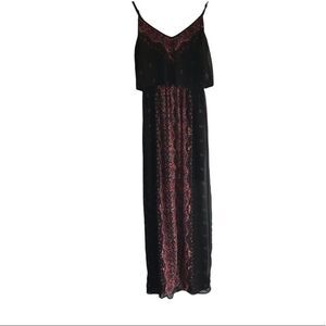Women’s Express Black Boho Maxi Dress